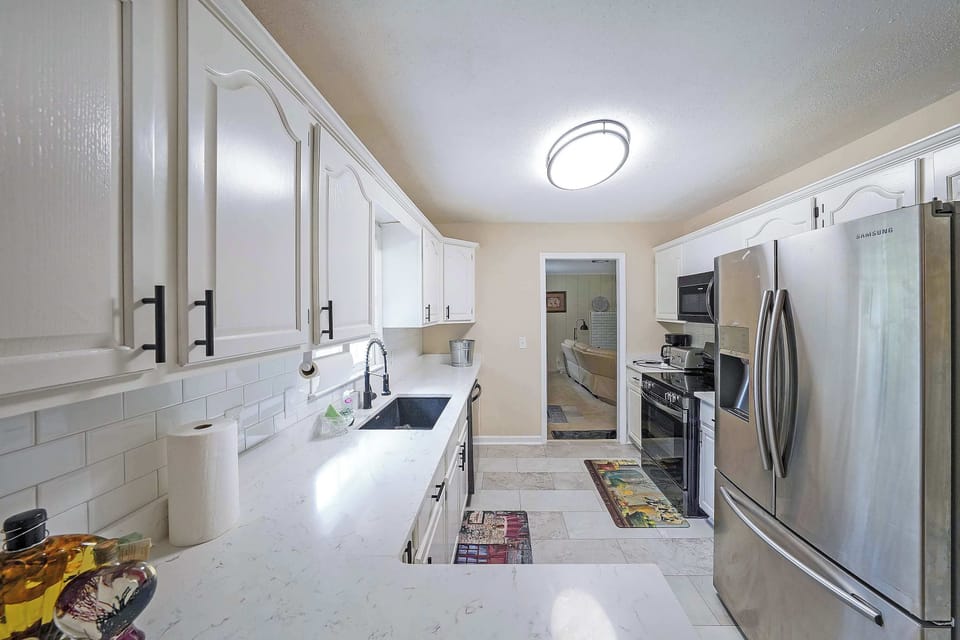 Whip up your favorite meals in the full kitchen 