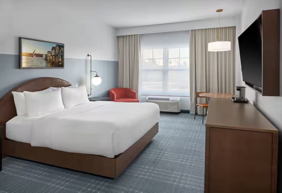 Bedroom. Interior and views may vary based on location and availability