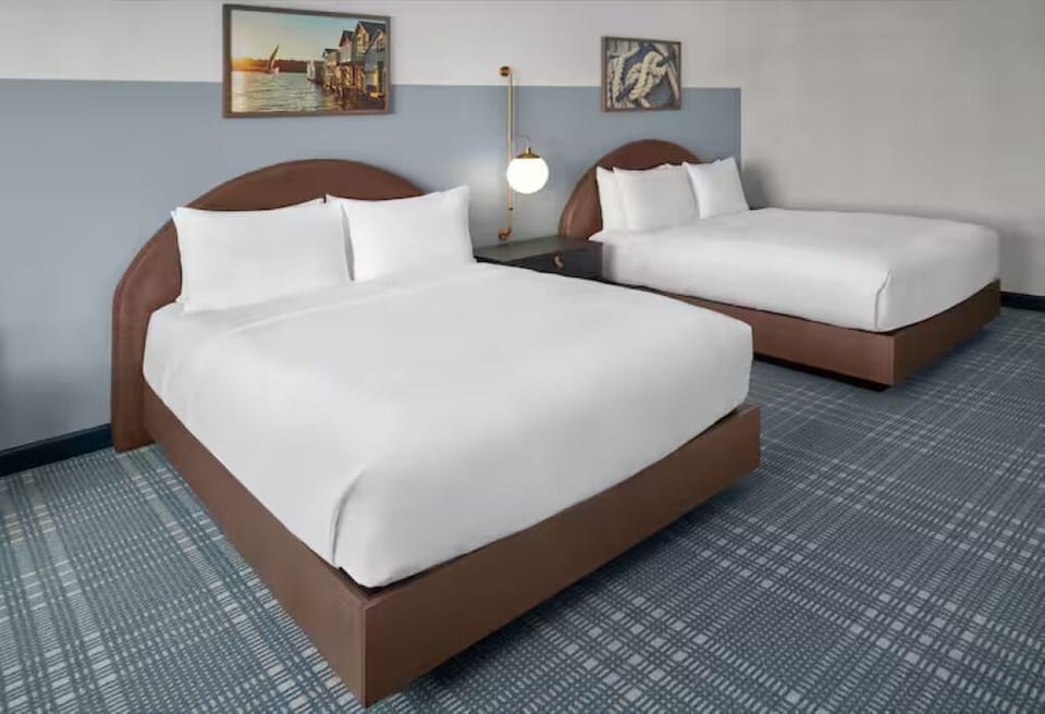 Bedroom. Interior and views may vary based on location and availability