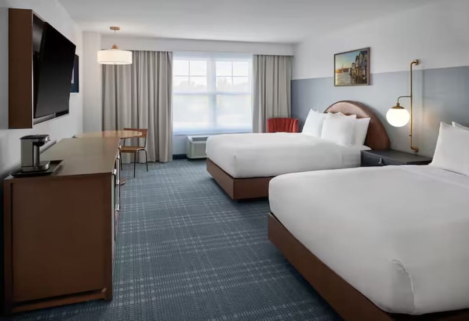 Settle into a spacious double-room layout with inviting natural light.