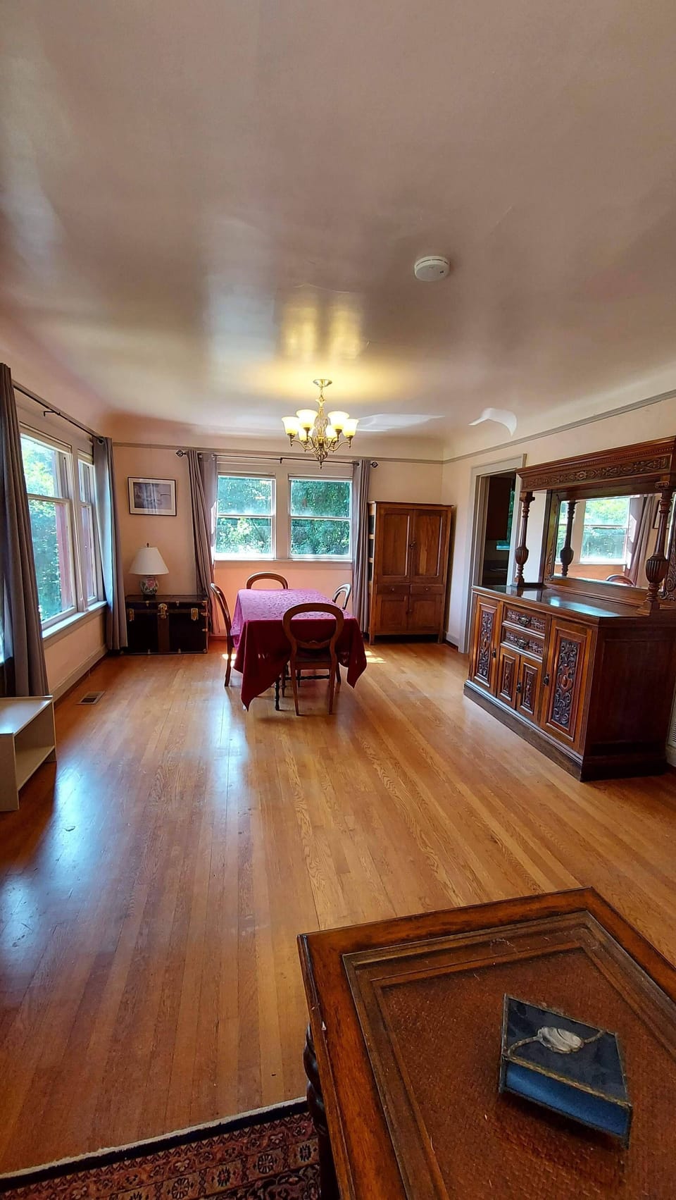 Dining area in Front Living Room