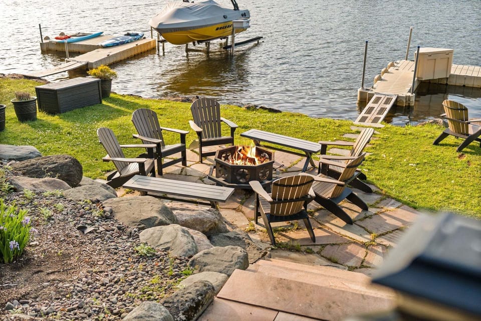 How about Ghost stories and S'mores around the Fire Pit
