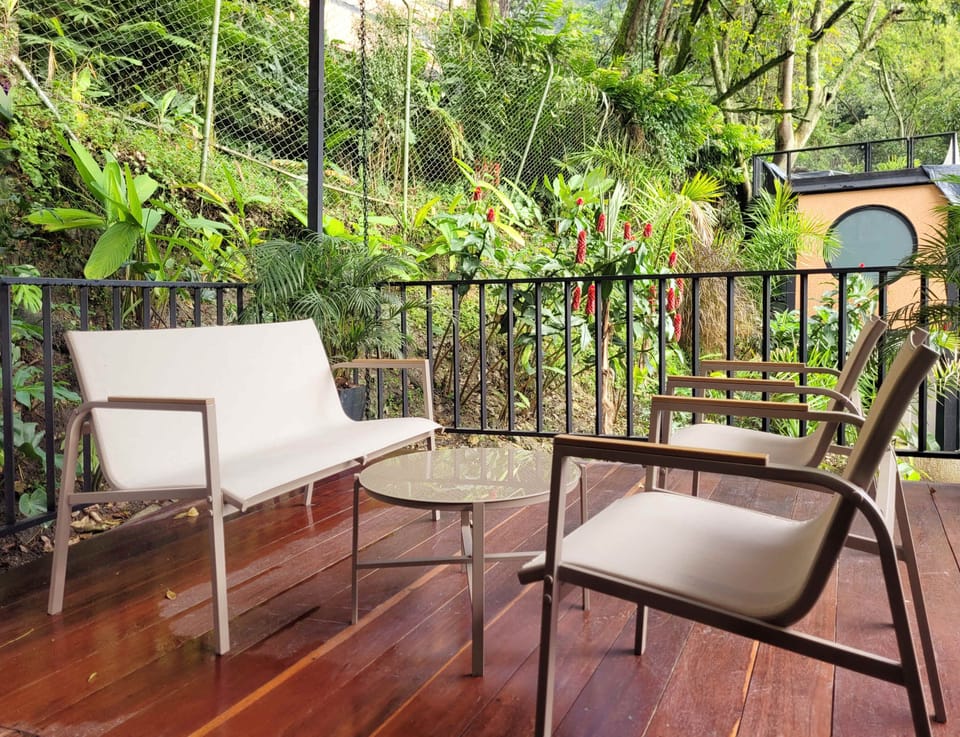 Cozy outdoor space