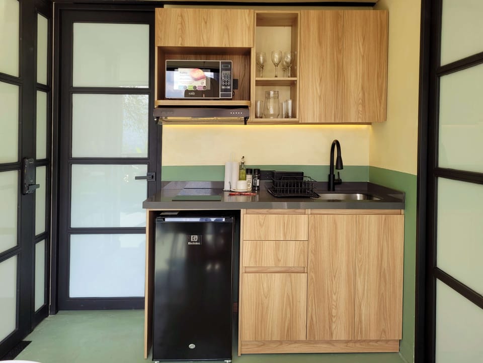 Equipped and functional kitchen