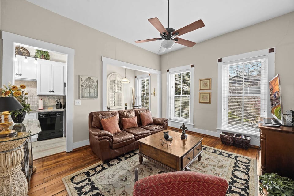 Unit 3 - Living Room: Relax in the bright and spacious living room, full of natural light.