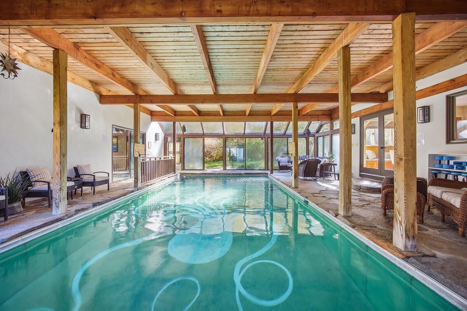 Indoor heated pool provides year round relaxation and entertainment!