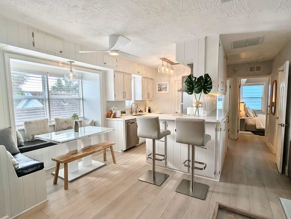 Kitchen with Extra Counter Seating