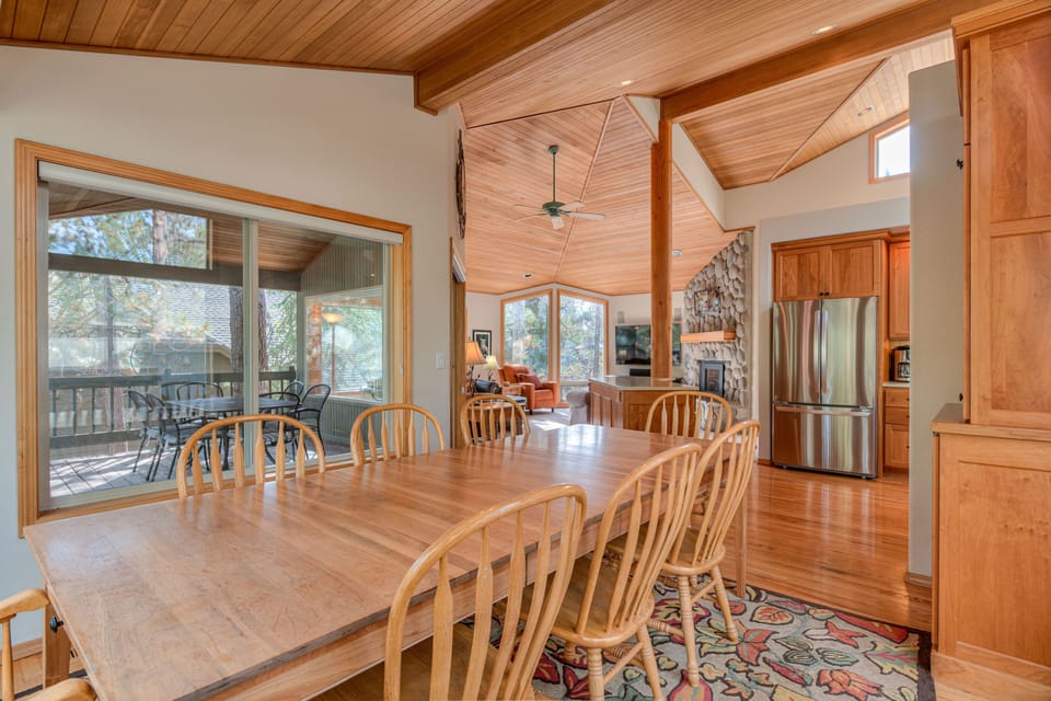 View from Dining area