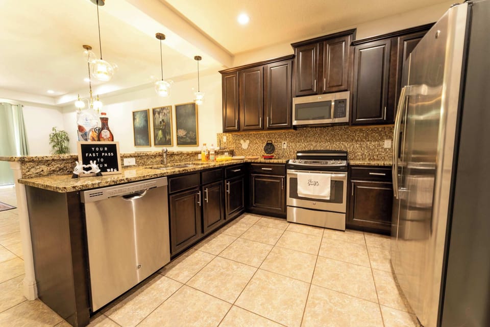 Cook up a storm in our spacious, fully equipped kitchen, featuring modern appliances and ample counter space