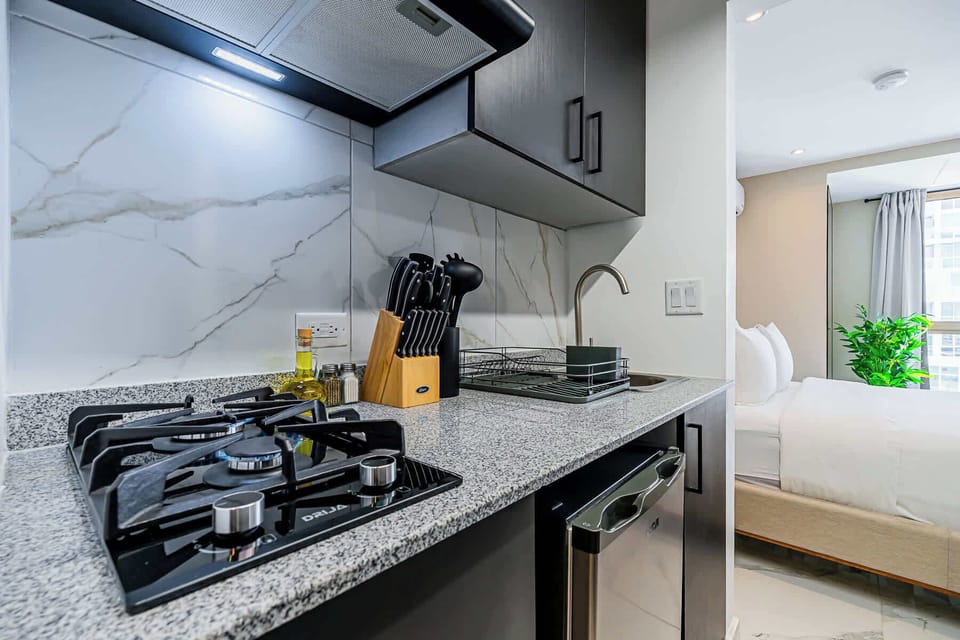 Stylish kitchen with all essentials