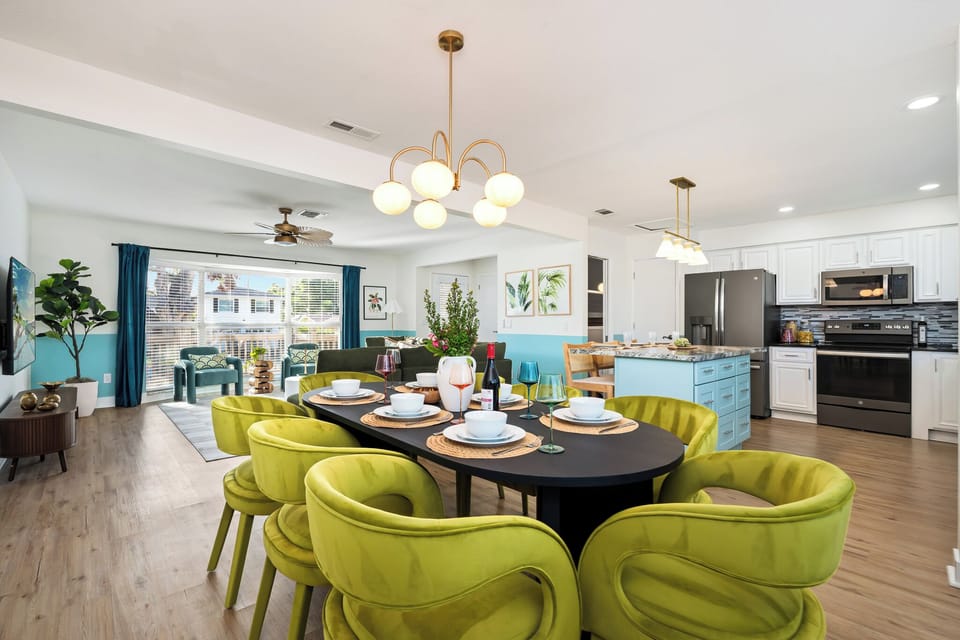 Open concept gathering space designed for connection