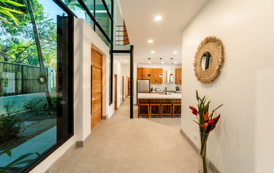Bright interior hallway showcasing the home’s open, modern layout.