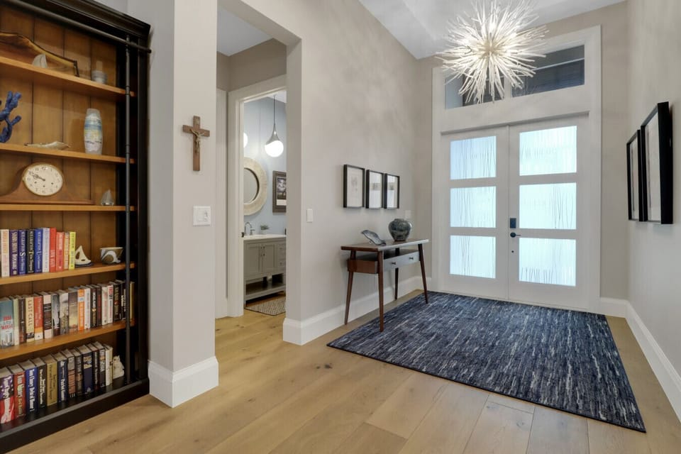 Welcoming foyer area
