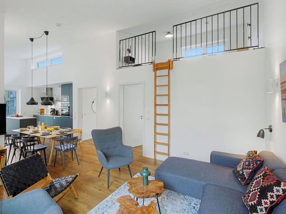 Interior Design, Furniture, Flooring, Floor, Wood, Ceiling, Living Room, Room, Couch, Chair