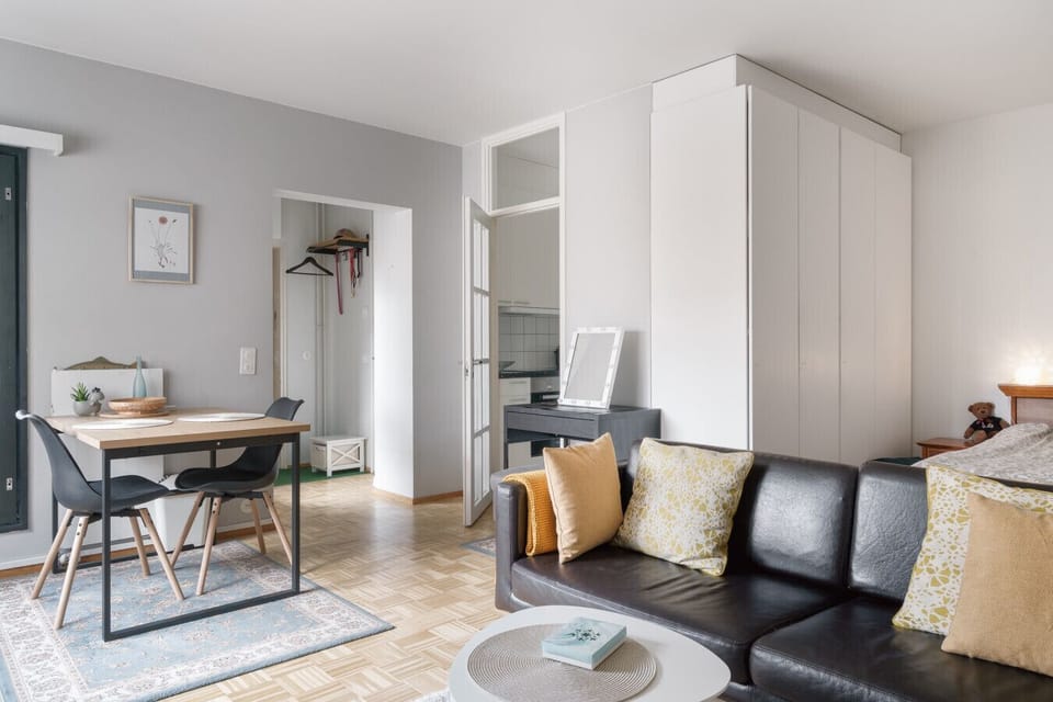 Ample closet space and an open layout ensure you have plenty of room to store your belongings and move around comfortably.