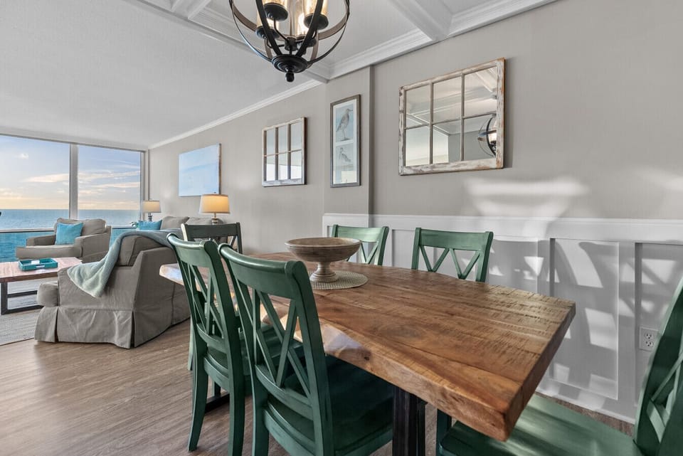 A dining space made for slow mornings and long conversations.