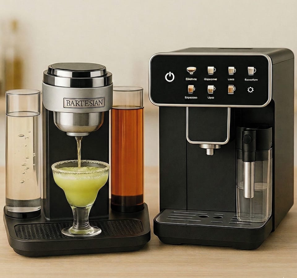 Sip & savor: crafted cocktails and barista-level coffee!