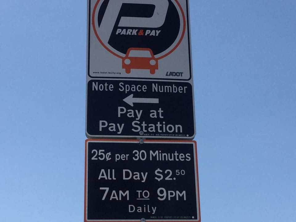 Nearby public parking is available at 249 Chicago St. (just around the corner) for $0.50/hour or $2.50/day, with free overnight parking from 9:00 PM to 7:00 AM.