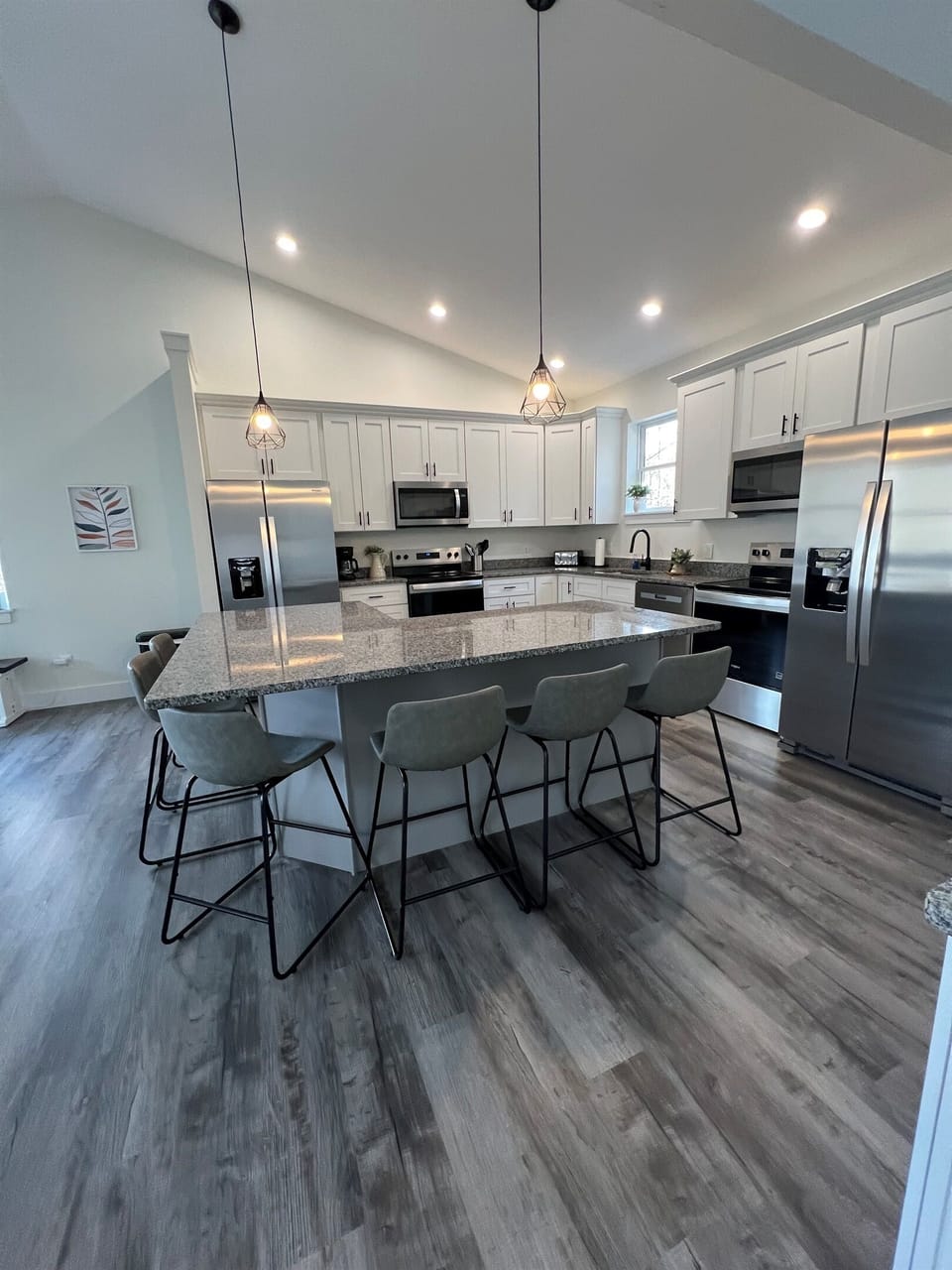large spacious kitchen