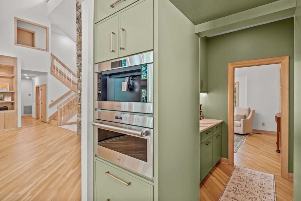 From kitchen, you can see Butlers Pantry leading to Living Room #1.