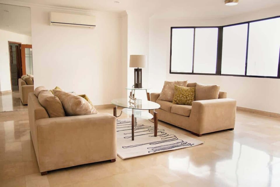 Our spacious living room