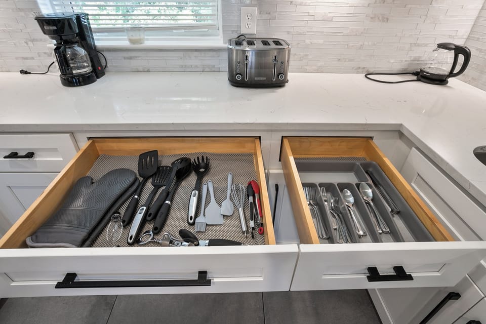 All of the Kitchen utensils. 