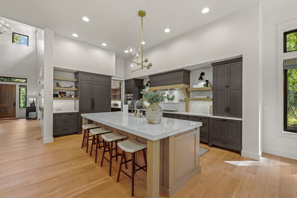Kitchen island- main level
