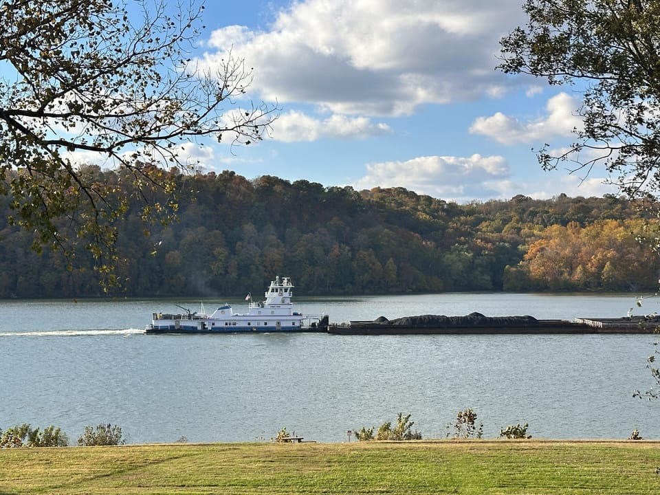 Hence the name....The Barge Inn