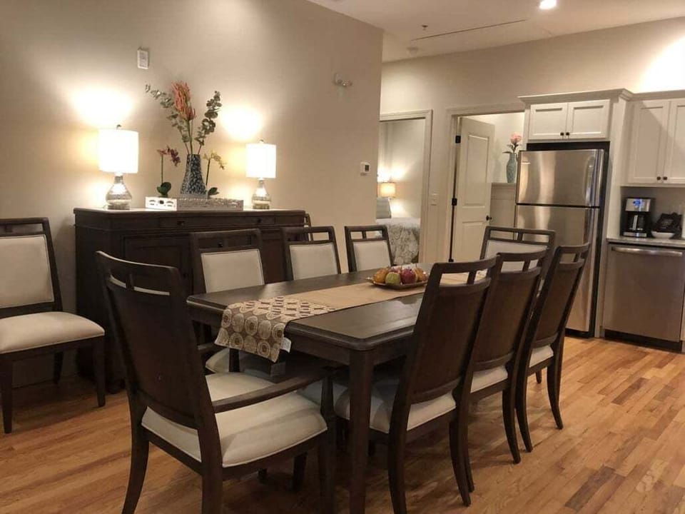 Dining Table will seat 8