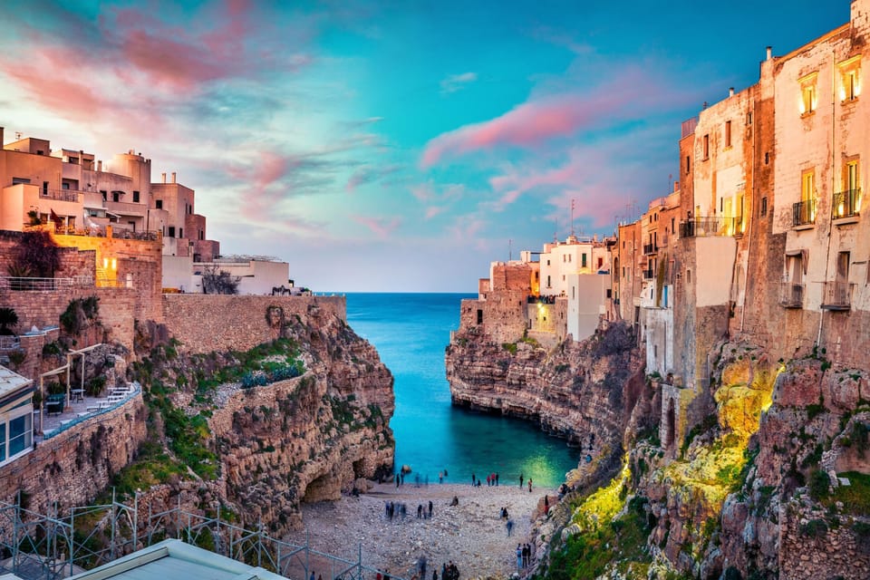 Lama Monachile Bay view in Polignano a Mare