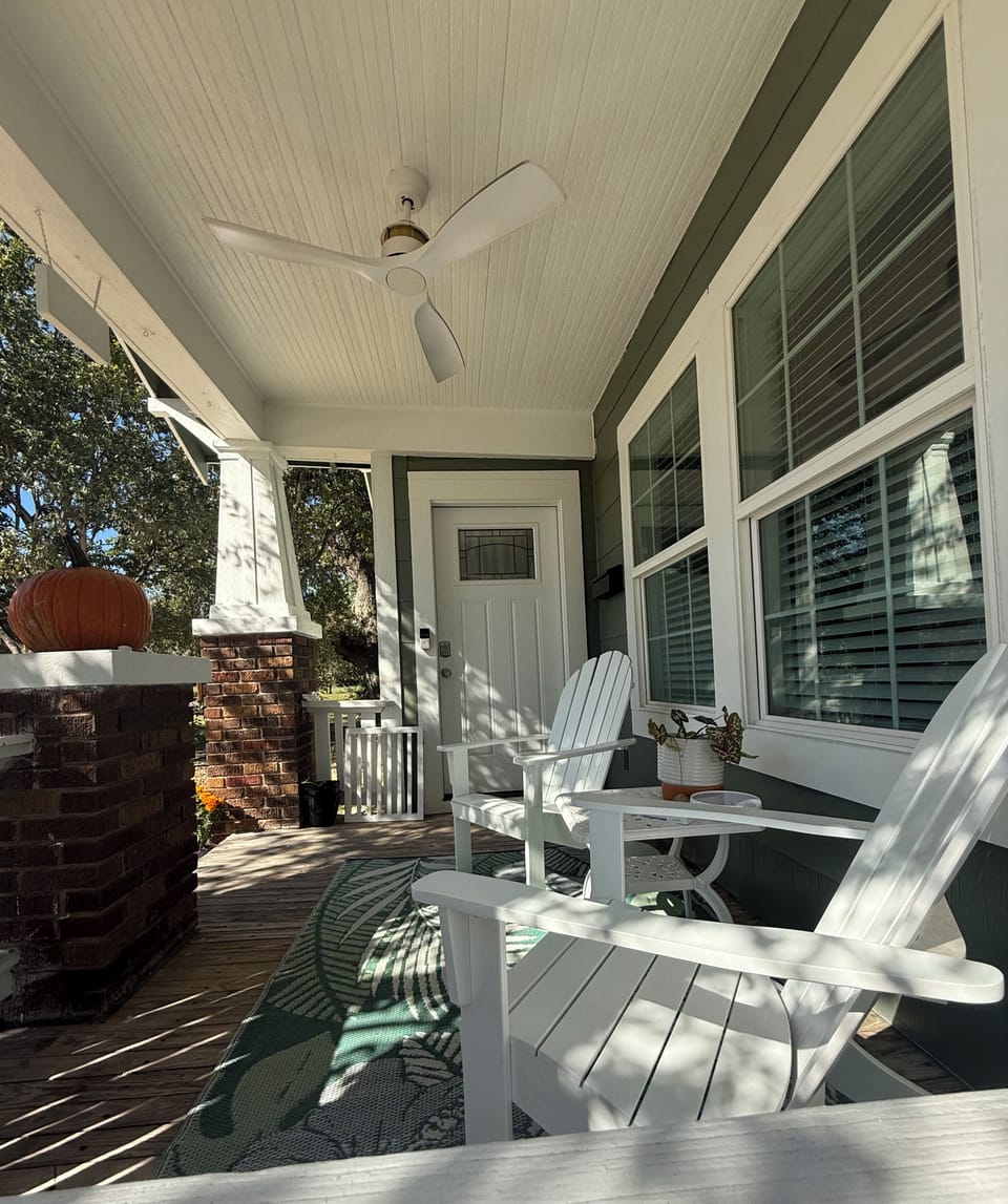 Civilization.  Holding front porch meetings since 1929.  