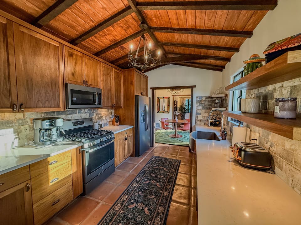 Main house kitchen