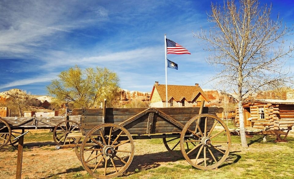 Step into local history and explore charming frontier-era scenery.