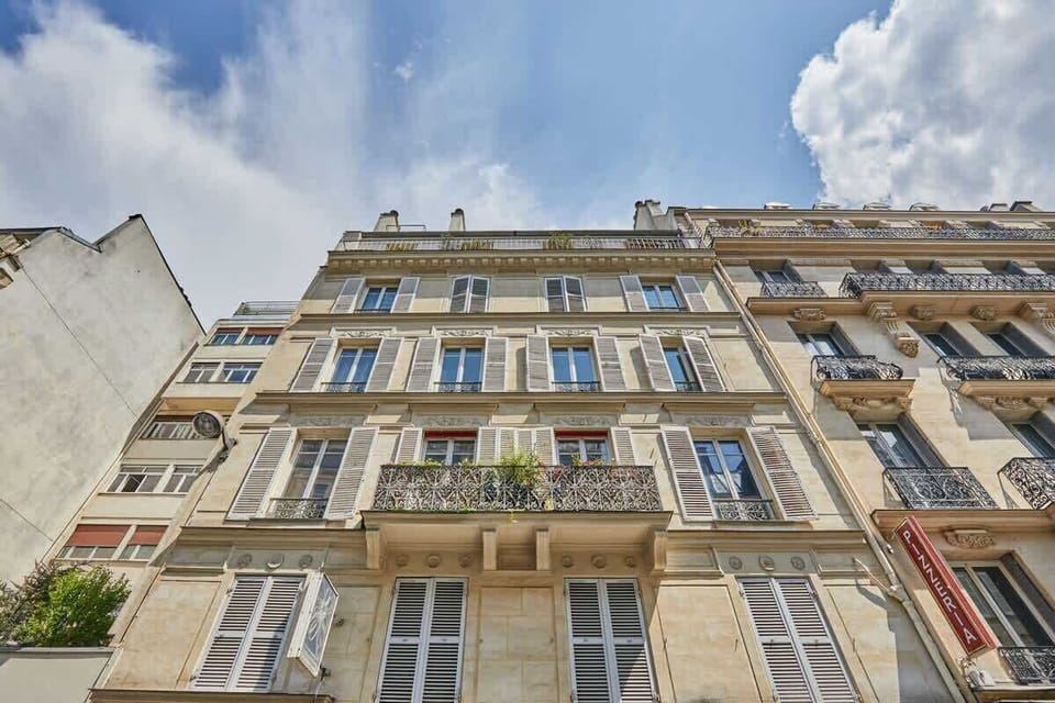 Façade de l'immeuble