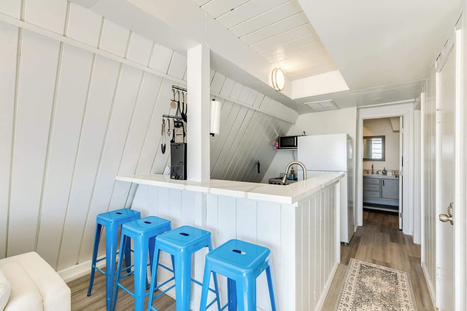 Bar stools for extra seating