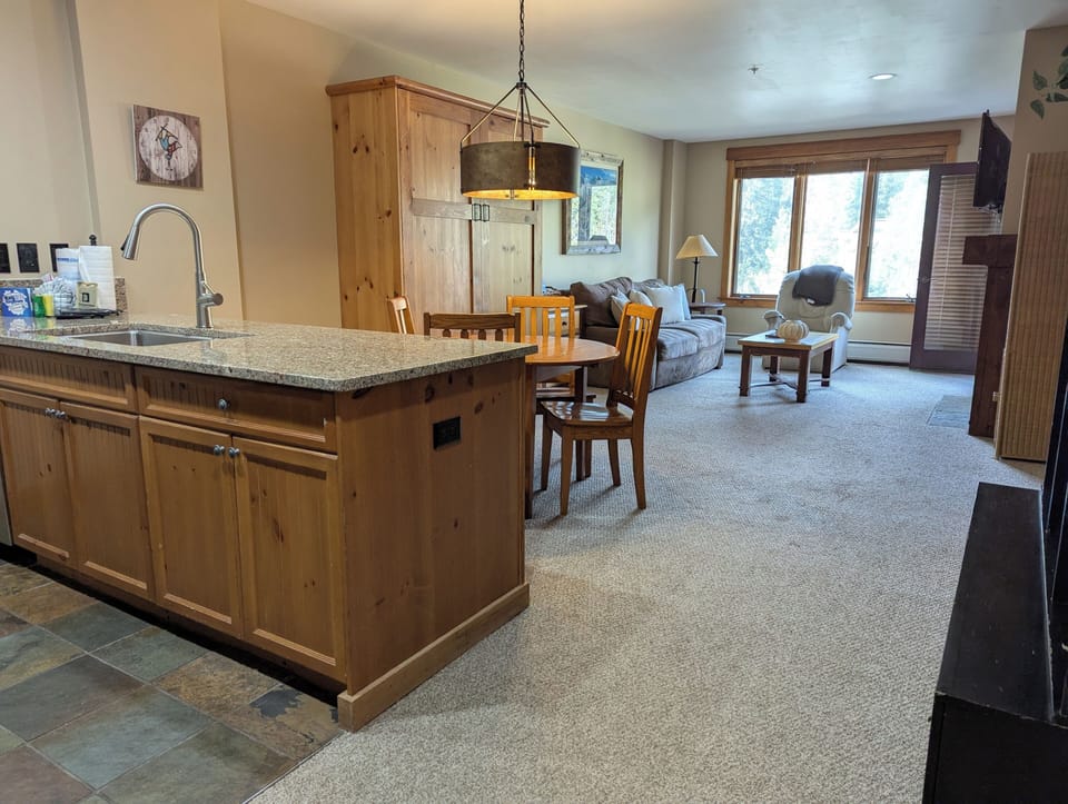 Kitchen with plenty of counter space