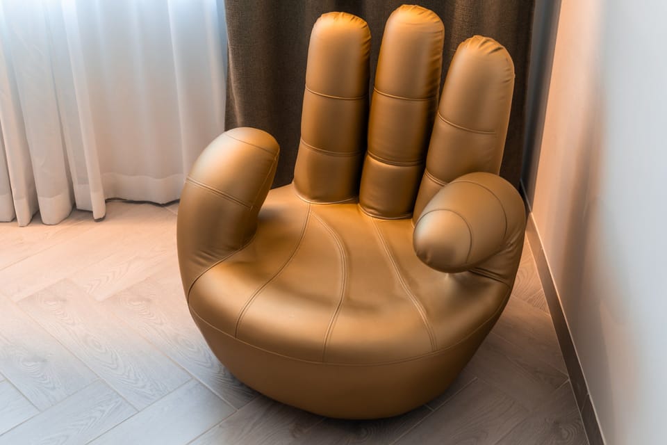 A stylish design detail