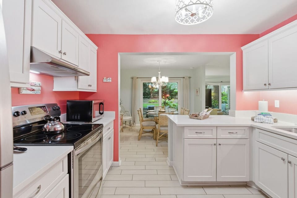 A Kitchen Ready for Pancakes & Pool Snacks
