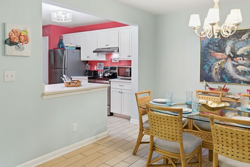 Family Dining Indoors, Grill Nights Right Outside