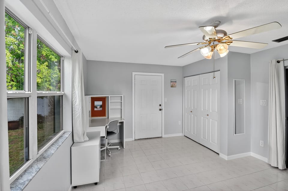 Indoors, Floor, Flooring, Appliance, Ceiling Fan