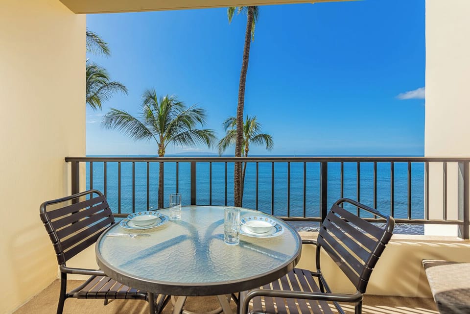 Endless ocean views from your private lanai