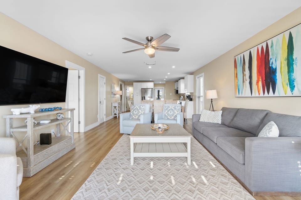 Spacious and open