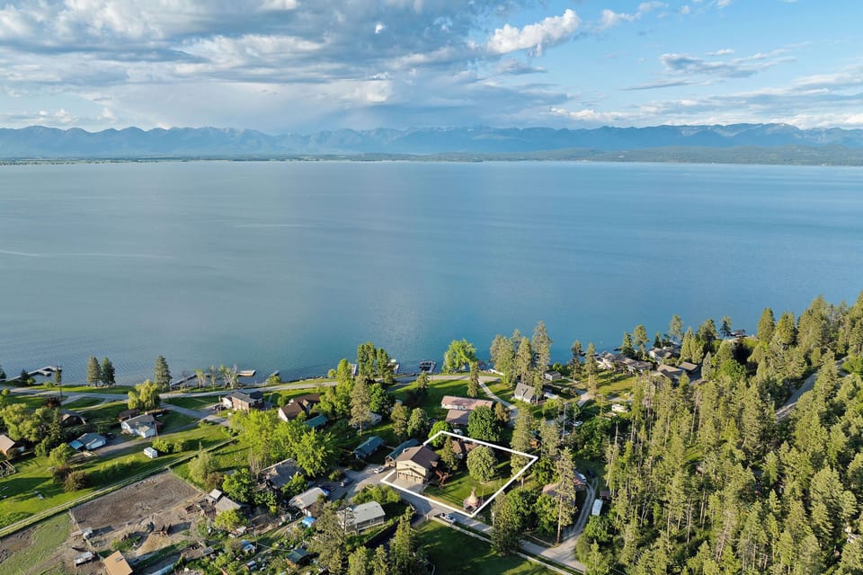 aerial view of property