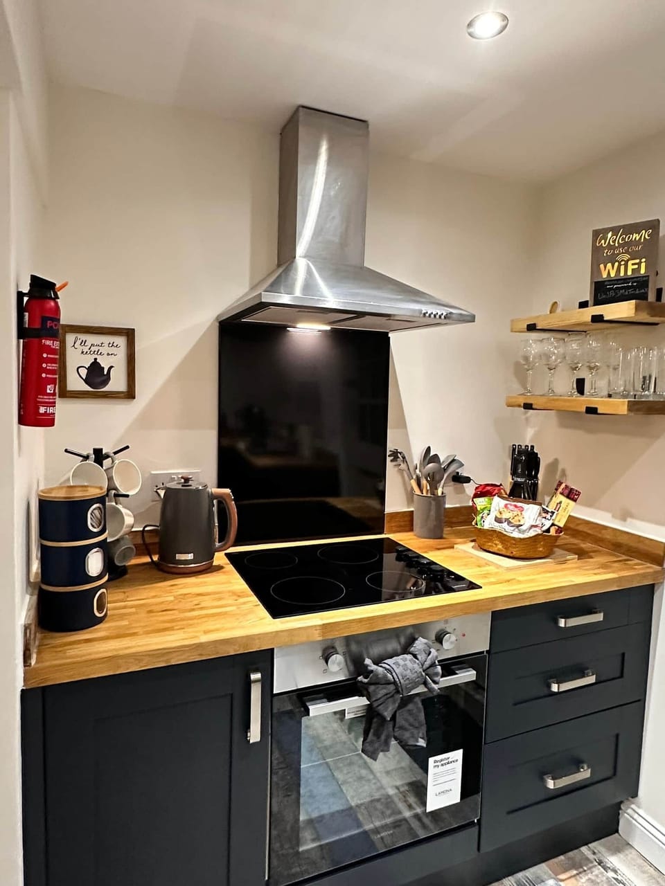 Fully Stocked Kitchen