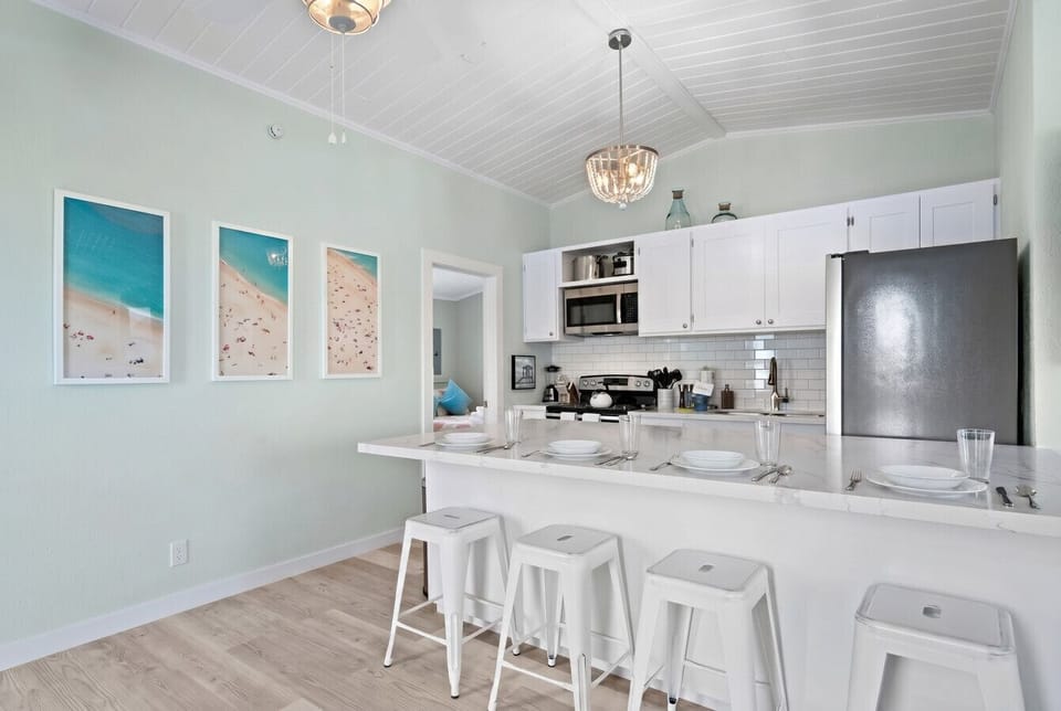 Another angle of the kitchen