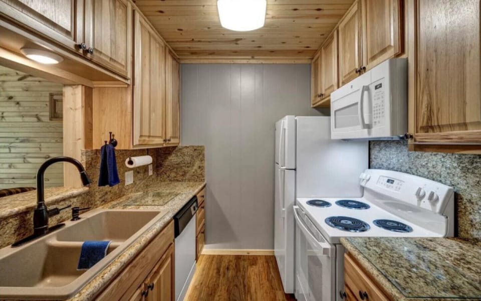 Bright and functional space perfect for home-cooked meals