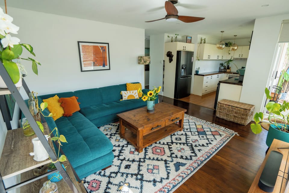 Bright living room