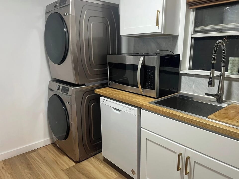Kitchen + Laundry Room