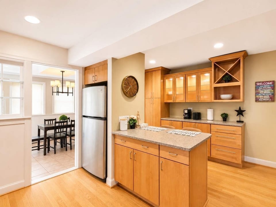 Fully equipped kitchen