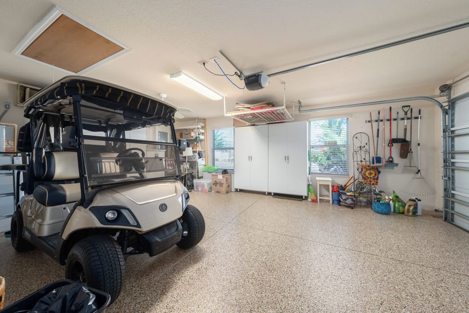 4-Seater Electric Golf Cart for Guest Use!